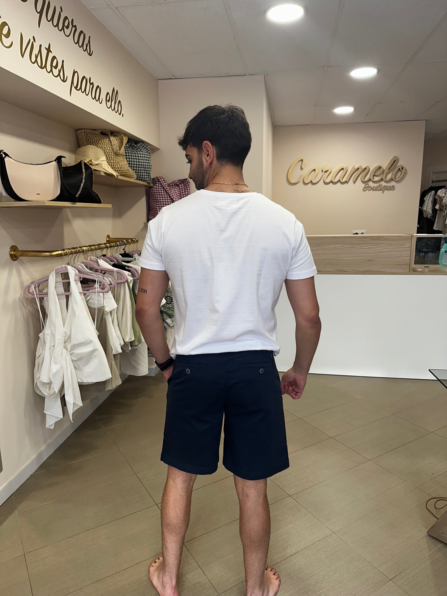 Pantalón hombre chino azul Marino🤍