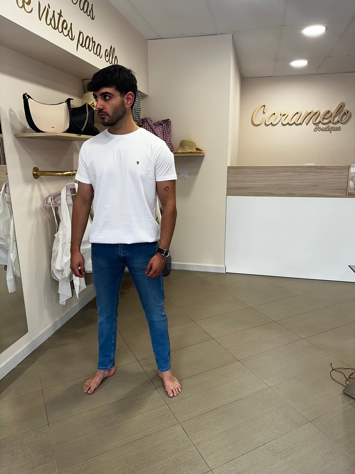 Vaqueros hombre largos