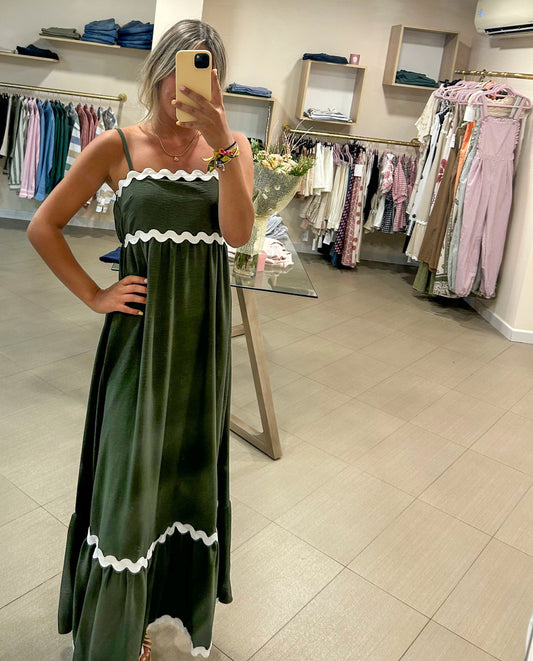 Vestido verde🤎